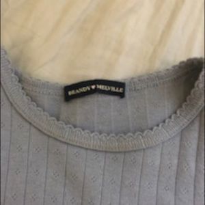 Brandy Melville Ashlynn hearts top